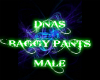 MALE DNAS BAGGY PANTS
