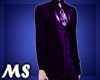MS Satin Suit Purple