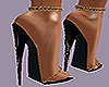 Gold High Stiletto Heels