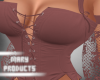 Romance brown top