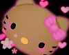 ! hellokitty on my head