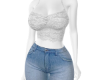 DV Top Lace Cargo Jeans