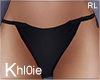 K cleo black bikini RL