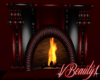 {VB} Sassi Red FirePlace
