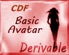 CDF Avatar  Basic female