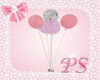 *PS* Balão Rosas