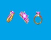 Sofia Pink Wedding Ring