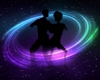 Silhouette Galaxy Dancer