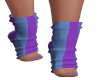 Purple Blue Socks