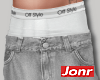 Denim Shorts Gray