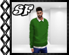 SF/ Xmas Green Sweater