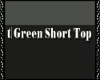t| Green Short Top