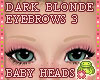 ! EYEBROWS 3 Blond KidsD