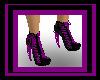 Blk And Purple Heels