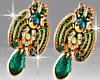 Egyptian Earring Emerald