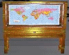 WORLD MAP CABINET