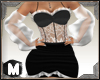 *M*Sia dress blk&wht