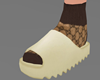 Slide YZZY + socks