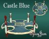 Castle Blue Round Table