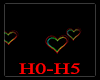 GR~DJ Hearts Rainbow