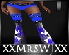 Blue Skull Pants