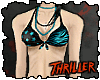 |T| Teal Bikini & Shorts
