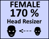 Head Scaler 170% Female