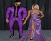 Purple Suit Couple