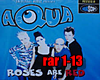 Aqua-Roses are red