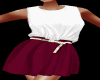 Cute Vest Mini Skirt
