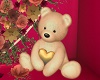 valentine bear yellow