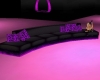 Neon Purple Club Couch