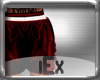 iEx OS Red Shorts