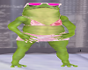 Frog in Pink Skirt