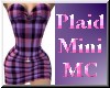 [MC] Purp-Pnk Plaid Mini