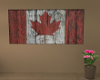 Wood Pallet Canada Flag