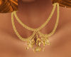 H 2 H necklace in gold