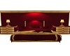 ZOE'S RED CUDDLE BED