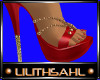 LS~CUPID RED PUMPS