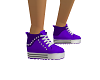 Kids Purple Sneakers