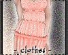 clothes - peach babydoll