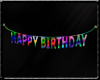 Rainbow Bday Banner