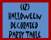 Decorated Party Table