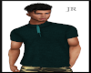 [JR] Zip T-Shirt Green