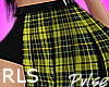 Plaid Skirt Yellow | RLS
