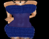 Sexy Royal Blue Dress