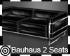 *m Blk Bauhaus Loveseat