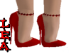 Paloma Red ,Shoes Set
