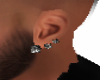 3 Std Blk Diamond Earing
