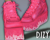 Flamming Stompers Pink